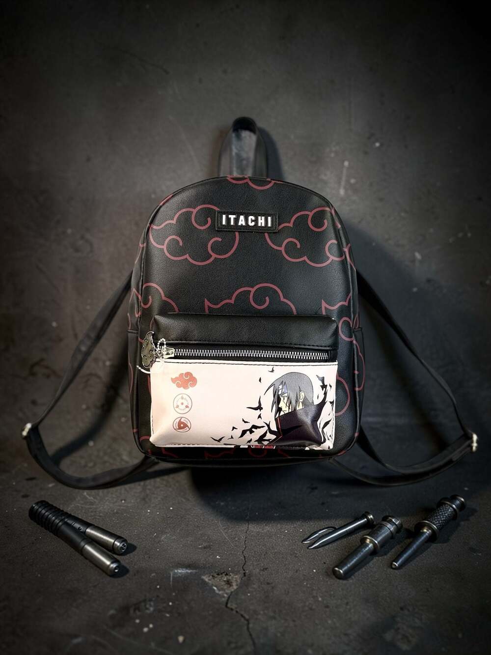 Naruto Shippuden Itachi Akatsuki Mini Backpack